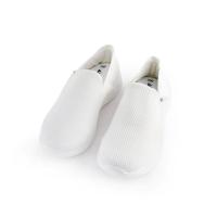 ANDY-Z  AZ2322 Blanco  Mocasines planos de malla transpirables de moda para mujer, zapatos planos tipo slip-on - details 2