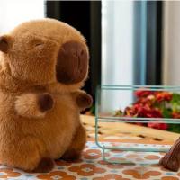 Muñeco De Peluche Capybara Kapibala 25-55CM Juguete De Internet Celebridad Muñeco Feo Lindo Para Niños Y Niñas Anime Kawaii - details 4