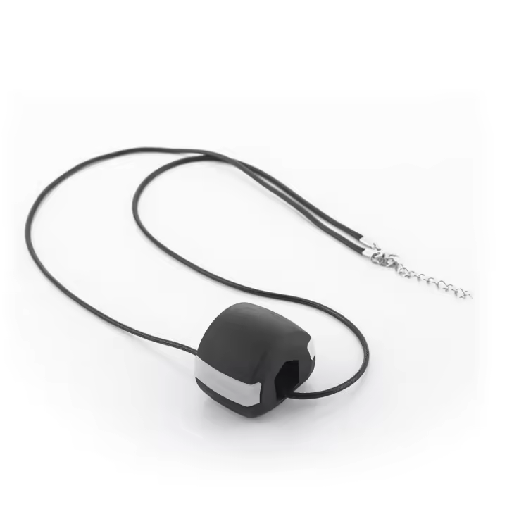 InnovaGoods - Ejercitador de Mandíbula Jaggler, Fortalece Músculos Faciales, Tonifica Mandíbula, Uso Sencillo, Silicona Antideslizante, Negro, Pequeño - 1