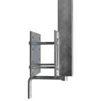 vidaXL Set de 2 soportes de doble rueda de remolque de barco 59-84 cm - details 1