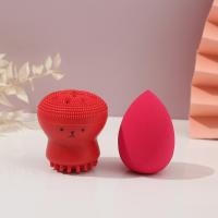 Set De 2 Pinceles De Silicone En Forma De Calamar Para Maquillaje Y Cuidado De La Piel Kit De Esponjas Para Cosméticos Herramientas De Belleza - details 9