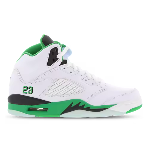 Jordan 5 Retro de Mujer White Lucky Green Black - 1