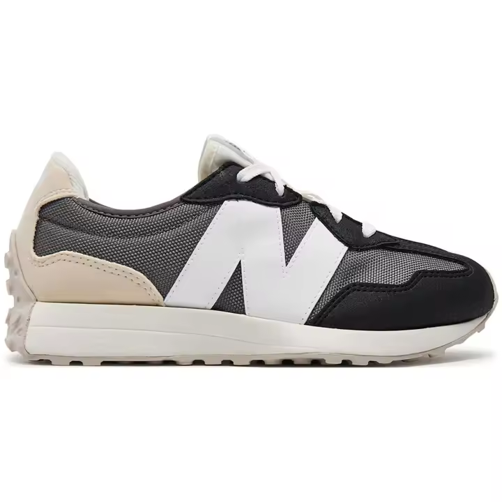 Zapatillas New Balance Scarpe 327 para niños unisex en color negro - 1