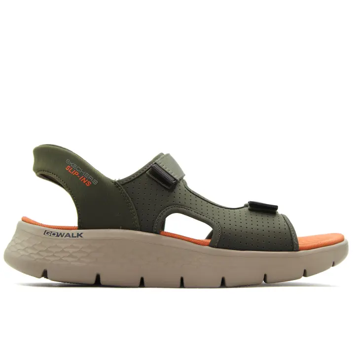 Skechers 229210 Sandalia deportiva,tiras adhesivas en pala y tobillo,suela ancha de goma, para caballero - 1