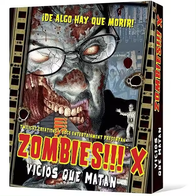 JUEGO DE MESA ZOMBIES!!! X: VICIOS QUE MATAN- Edge Entertainment - 1