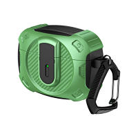 Funda De Carbono Para Airpods 4/3/2 Y pro Con Hebilla De Escalada Cierre Seguro Carcasa Rígida Para Auriculares Material TPU+PC - details 12