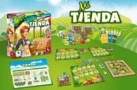 Mi tienda, juego de mesa familiar en Español, Administra una tienda de granja con dados - details 0