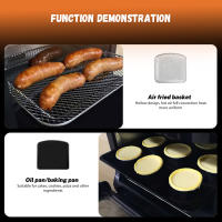 Freidora sin Aceite 12L Air fryer Multifunción Inteligente con Horno Eléctrico, Acero Inoxidable 1700W - Certificación Europea, Ideal para Hogar y Cocina Familiar - details 4
