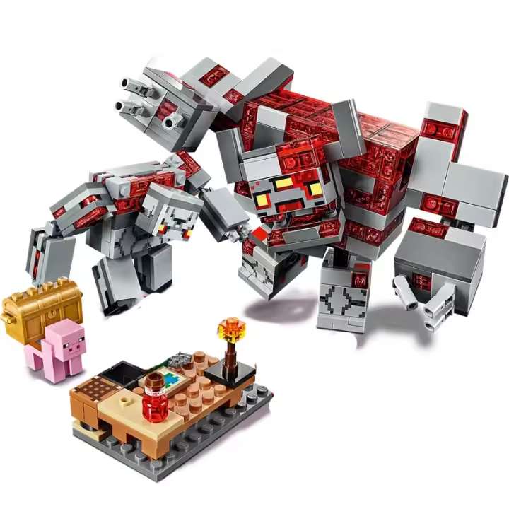 Bloques De Construcción Compatible MOC Sets MC My World Serie La Bestia De La Batalla Del Ronce Torcha De Ronce Juguete Para Niños Regalo - 1