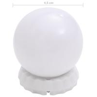 vidaXL Luz de espejo con 8 bombillas LED blanco cálido y blanco frío - details 6