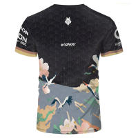 Camiseta De Verano 2024 Esports Impresión 3D Equipo Nacional G2 Deporte Transpirable Oversize Hombre Cuello Redondo - details 6
