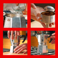 Bialetti Cafetera Clásica Italiana  - Moka Express 6 Tazas de Café - Cafetera de Aluminio de Alta Calidad para uso en Cocina - La cafetera es adecuada para hornillos de gas y placas eléctricas - details 4