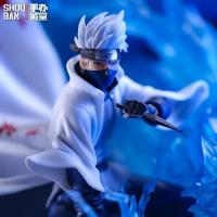 Figura De Acción Naruto 26.5cm Kakashi Sentado PVC Estatua De Anime Colección Ornamento De Habitación Regalo De Cumpleaños Para Niño - details 5
