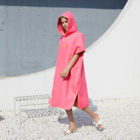 Poncho De Playa Con Capucha Para Adultos Toalla De Baño De Microfibra Toalla De Natación Wetsuit Toalla Cambio Surf - details 53
