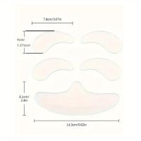 Parches De Silicone Antienvejecimiento Para Rostro Reducción De Arrugas Reutilizables Para Ojos Y Rincón De La Boca Adecuado Para Mujeres - details 3