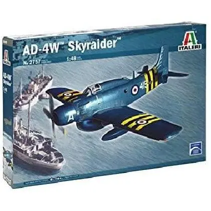 Italeri 2757 - Maqueta AD-4W Skyraiders. Escala 1/48 - 1