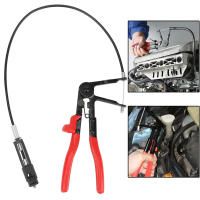 Alicate De Compresor Flexible Para Reparaciones De Coche Herramienta De Retiro De Tornillos De Tubo Largo De Acero Carbono - details 1