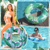 Anillo de Piscina Inflable, Flotador de Verano para Niños Adultos, Anillo de Noche - details 2
