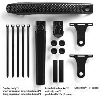 Guardabarros Rápido Para Bicicleta 700C Protector Exterior Gravel Carretera Fender Fuerte PP Mud Fender Para Rueda Frontal Y Trasera - details 5