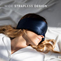 Mascarilla De Sueño Ultrafina De Seda Con Auriculares Bluetooth Inalámbricos Y Micro Para Llamadas Hands-free Control De Volumen Cancelación De Ruido Activo Capacidad De Batería 250mAh - details 1