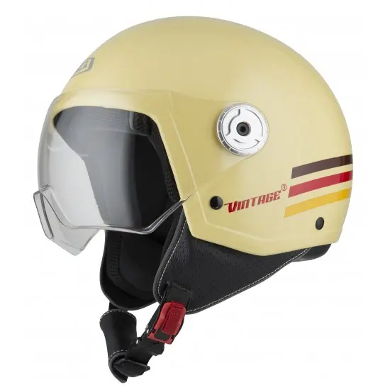 Casco de Moto Minijet Vintage 3 NZI - Protección y Estilo Vintage - 1
