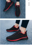 Zapatos De Correr Para Hombre Casual Ligeros Y Transpirables Zapatillas Deportivas Con Diseño De Tejido Respirable Para Caminar - details 5