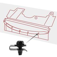 10PCS Tornillos Autoperforantes Para Automóvil U-clamp Tornillos De Retención De Capa De Parachoques Y Bumper M6 Para Cubierta Del Motor - details 3