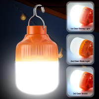 Bombilla LED Recargable Al Aire Libre Con Gancho Para Camping Y Pesca Luz De Emergencia Portátil Brillante Con Lente De Noche - details 6