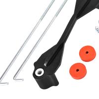 Juego De Tornillos De Apoyo Para Batería Con J Hook Y Cubiertas Metálicas Soporte Y Enganche Estanco Para SUV Coche Camión - details 5