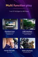 Reproductor Multimedia Para Coche 7 Pulgadas Con Carplay Android Auto Bluetooth Mirror Link FM TF USB Estéreo MP5 Universal - details 2