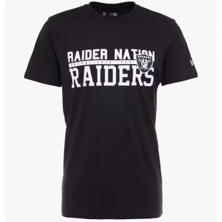 Camiseta Oakland Raiders "Stacked Wordmark" - New Era - 1
