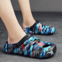 Clogs Para Hombres Impermeables Antideslizantes Con Suela Gruesa Y Suave Sandalias Cómodas Para Uso Diario En Exteriores - details 1