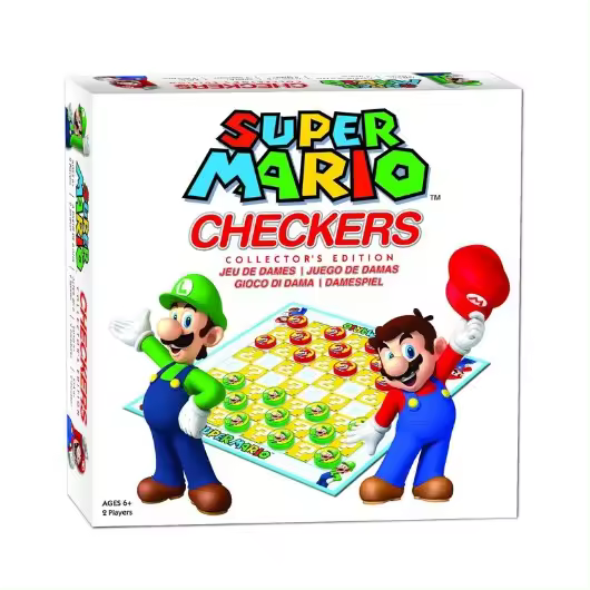 JUEGO DE MESA GOLIATH DAMAS SUPER MARIO - 1
