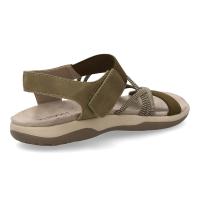 PuntoSalao Sandalias planas cómodas para mujer color verde VR5-1657 - details 2