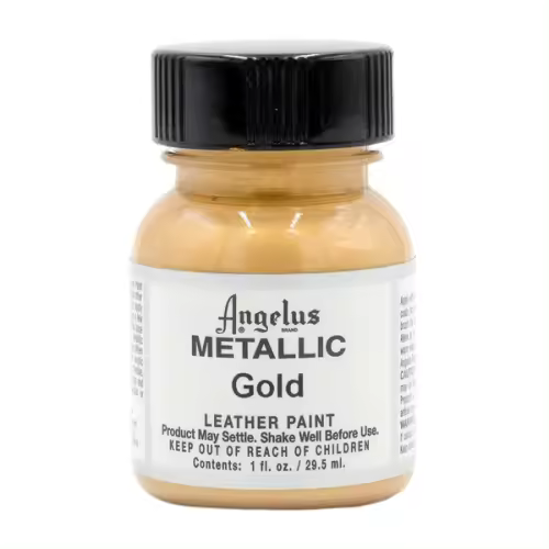 Angelus PINTURA CUERO Y POLIPIEL ANGELUS METALLIC GOLD 29,5 ML - 1