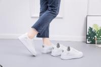Zapatos Blancos Pequeños Para Mujer 2023 Otoño Bordados De Rosa Suela Gruesa Cuero Casual Estudiantes Zapatos Plataforma - details 12