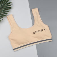 Sujetador Deportivo Para Mujer Shockproof Sexy Alta Intensidad Yoga Running Gimnasio Algodón Moda Sujetador Deportivo - details 2