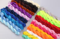 Cordón De Níquel Para Macramé Y Joyería 1mm 23 Colores Shamballa Hilo Para La Creación De Pulseras Y Hebillas - details 3