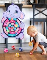 Juego De Anillo De Baloncesto Para Niños Con Diseño Creativo De Animales Juguetes Deportivos Para Interior Y Exterior Desarrolla La Capacidad De Agarrar Y Moverse - details 15