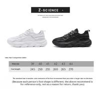 Zapatos De Deporte Para Hombre Y Mujer Casual Transpirables Ligeros Blancos Zapatillas De Correr Tenis Pareja Al Aire Libre - details 5