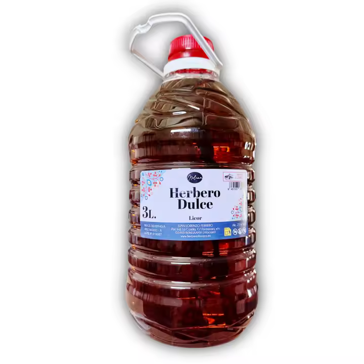 Herbero dulce Molina Ferrero 25º garrafa de 3 L. - 1