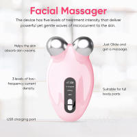 Masajeador facial 3D, masajeador facial 3 modos de calor, vibración, herramienta de cuidado de la piel, dispositivo de belleza para mujeres - El mejor regalo，san valentin regalos mujer - details 1
