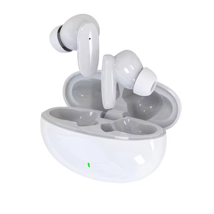 Auriculares inalámbricos con cancelación activa de ruido, auriculares Bluetooth 5.3, graves mejorados, auriculares con cancelación de ruido de 35 dB, resistentes al agua, modo Passthrough, 4 micrófonos ENC, carga rápida 3 EQ - 1