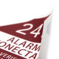 Banner - Pegatina plastico alarma interior-exterior