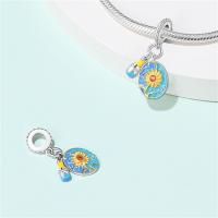 Tablero De Dibujo De Pigmento De Plata 925 Serie De Arte Figuras Famosas Charms De Cuentas Para Pulseras De 3mm Hechas a Medida Joyería Finos - details 36