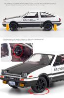 Coche De Deportes De Aleación Toyota AE86 1/24 Con Sonido Y Luz Modelo De Coche De Simulación Juguete De Carreras Super Rápidas Colección De Regalos Para Adolescentes Y Adultos - details 10