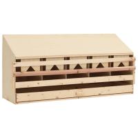 vidaXL Ponedero Gallinas Aves Cesta Extraíble Huevos Plegable Madera Dimensiones 72x33x38cm (3 compartimentos),  63x40x45cm (2 compartimentos),  63x40x65cm (2 compartimentos) y mas - details 9