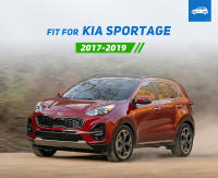 Molduras De Barro Para Coche Kia Sportage 2017-2019 Protección Frontal Y Trasera Con Guardabarros ABS Semi-Rígido De Alta Calidad - details 1