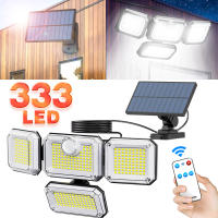 Lámpara Solar LED 333 Exteriores Con Sensor De Movimiento Y Inducción Humana 3 Modos IP65 Impermeable Para Garage Jardín Pasillo Y Pared - details 0