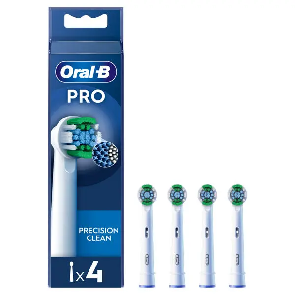 Cabezales de Repuesto Oral B PRO PRECISION CLEAN - Pack de 4 - 1